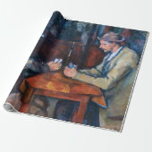 Paul Cezanne - Die Kartenspieler Geschenkpapier (Ungerollt)