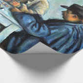 Paul Cezanne die Kartenspieler Geschenkpapier (Ecke)