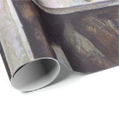 Paul Cezanne - Die Kartenspieler Geschenkpapier (Rolleneckpunkt)