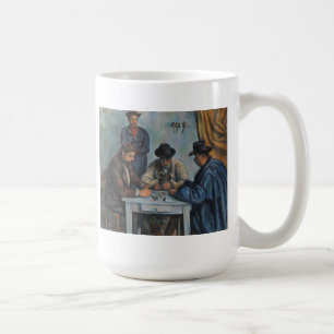 Paul Cezanne   die Kartenspieler Kaffeetasse