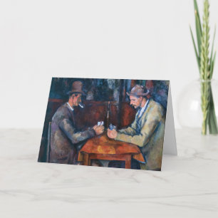 Paul Cezanne - Die Kartenspieler Karte