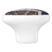 Paul Cezanne - Die Kartenspieler Keramikknauf (Seitenansicht)