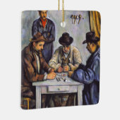 Paul Cezanne - Die Kartenspieler Keramikornament (Rechts)