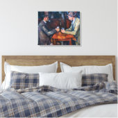Paul Cezanne - Die Kartenspieler Leinwanddruck (Insitu (Schlafzimmer))