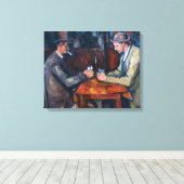 Paul Cezanne - Die Kartenspieler Leinwanddruck (Insitu (Holzboden))