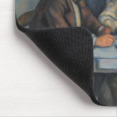 Paul Cezanne | die Kartenspieler Mousepad (Ecke)
