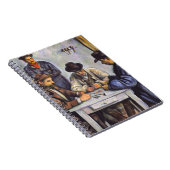 Paul Cezanne - Die Kartenspieler Notizblock (Rechte Seite)