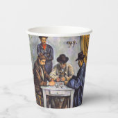 Paul Cezanne - Die Kartenspieler Pappbecher (Rückseite)