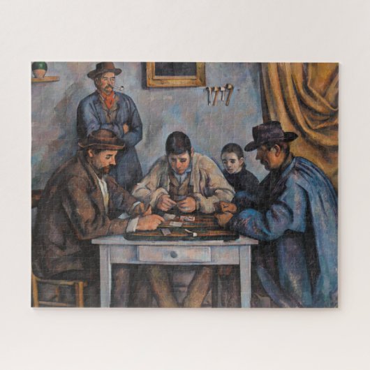 Paul Cezanne - Die Kartenspieler Puzzle (Horizontal)