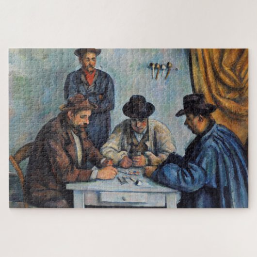 Paul Cezanne - Die Kartenspieler Puzzle (Horizontal)