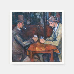 Paul Cezanne - Die Kartenspieler Serviette