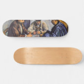 Paul Cezanne - Die Kartenspieler Skateboard (Horizontal)