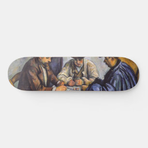Paul Cezanne - Die Kartenspieler Skateboard