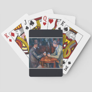 Paul Cezanne - Die Kartenspieler Spielkarten