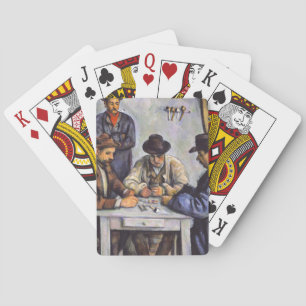 Paul Cezanne - Die Kartenspieler Spielkarten