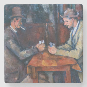 Paul Cezanne - Die Kartenspieler Steinuntersetzer