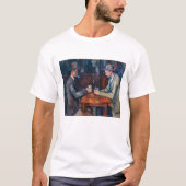 Paul Cezanne - Die Kartenspieler T-Shirt (Vorderseite)