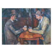 Paul Cezanne - Die Kartenspieler Tischdecke (Vorderseite (Horizontal))