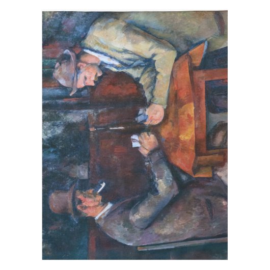 Paul Cezanne - Die Kartenspieler Tischdecke (Vorderseite)