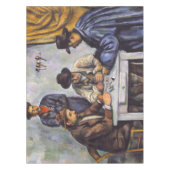 Paul Cezanne - Die Kartenspieler Tischdecke (Vorderseite)