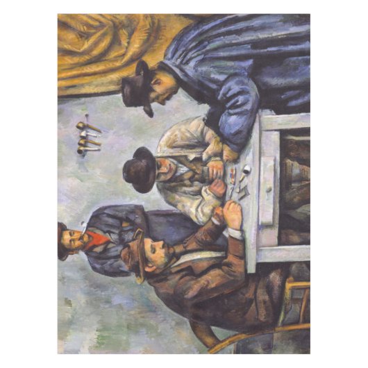 Paul Cezanne - Die Kartenspieler Tischdecke (Vorderseite)