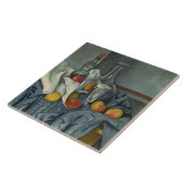 Paul Cezanne | die Pfefferminz-Flasche, 1893-95 Fliese (Seite)