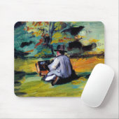 Paul Cezanne ein Maler an der Mousepad (Mit Mouse)