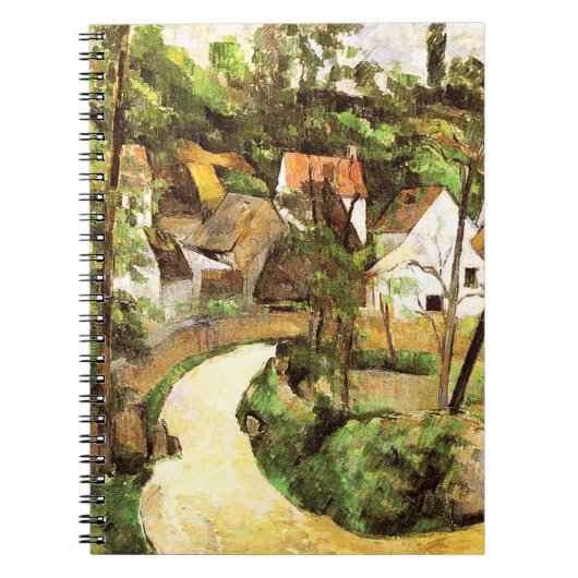 Paul Cezanne, eine Kurve Notizblock (Vorderseite)