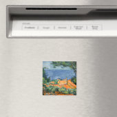 Paul Cezanne - Estaque mit roten Dächern Magnet (In Situ (Geschirrspüler))