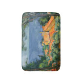 Paul Cezanne - Estaque mit Roten Roofs Badematte (Vorderseite Vertikal)