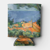 Paul Cezanne - Estaque mit Roten Roofs Dosenkühler (Vorderseite)