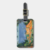 Paul Cezanne - Estaque mit Roten Roofs Gepäckanhänger (Vorderseite vertikal)