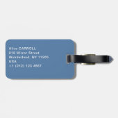 Paul Cezanne - Estaque mit Roten Roofs Gepäckanhänger (Rückseite horizontal)