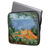 Paul Cezanne - Estaque mit Roten Roofs Laptopschutzhülle (Vorderseite Links)