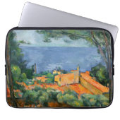Paul Cezanne - Estaque mit Roten Roofs Laptopschutzhülle (Vorderseite)