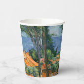 Paul Cezanne - Estaque mit Roten Roofs Pappbecher (Links)