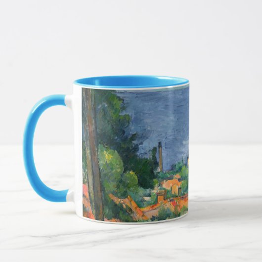 Paul Cezanne - Estaque mit Roten Roofs Tasse (Links)
