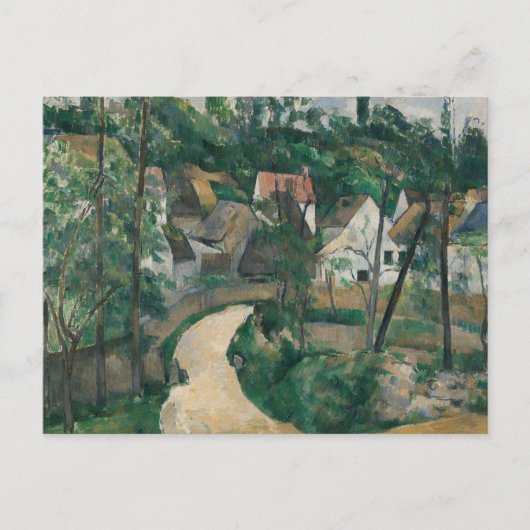Paul Cezanne - Fahren Sie ein Postkarte (Vorderseite)