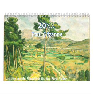 Paul Cezanne feine Kunst Landschaftsgemälde Kalender
