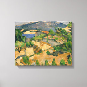 Paul Cezanne - Francois Zola Dam Leinwanddruck