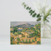 Paul Cezanne - Francois Zola Dam Postkarte (Stehend Vorderseite)