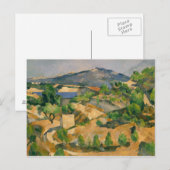 Paul Cezanne - Francois Zola Dam Postkarte (Vorne/Hinten)