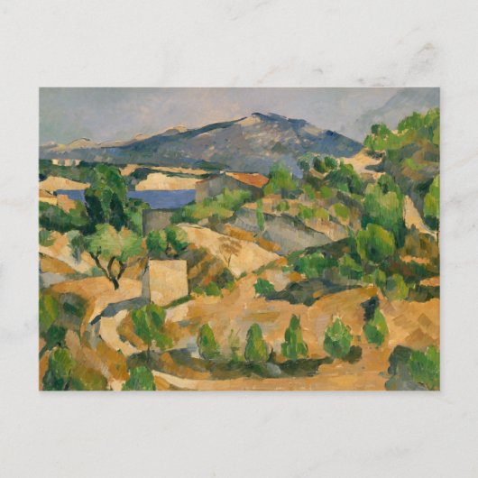 Paul Cezanne - Francois Zola Dam Postkarte (Vorderseite)