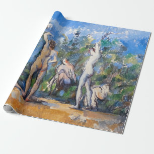 Paul Cezanne - Fünf Badende Geschenkpapier