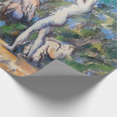 Paul Cezanne - Fünf Badende Geschenkpapier (Ecke)