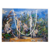 Paul Cezanne - Fünf Badende Große Geschenktüte (Rückseite)