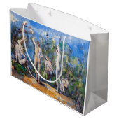 Paul Cezanne - Fünf Badende Große Geschenktüte (Rückseite Schrägansicht)