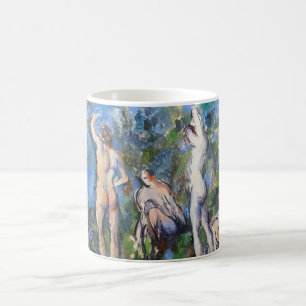 Paul Cezanne - Fünf Badende Kaffeetasse