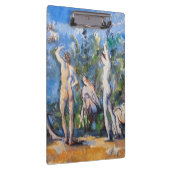 Paul Cezanne - Fünf Badende Klemmbrett (Rechts)