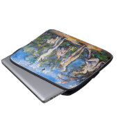 Paul Cezanne - Fünf Badende Laptopschutzhülle (Vorne Knopf)